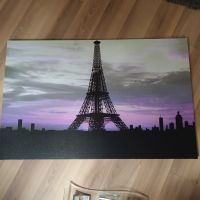 Paris mit Eifelturm bei Nacht/Wandbild 70 x 45 mit Fehler / Bild Essen - Bredeney Vorschau