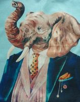 Kissen- oder Taschenpanel 45 x 45 cm - Elefant Niedersachsen - Garbsen Vorschau