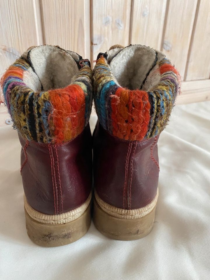 Schuhe Hippy Bunt Rieker 40 Stiefel in Kaufering