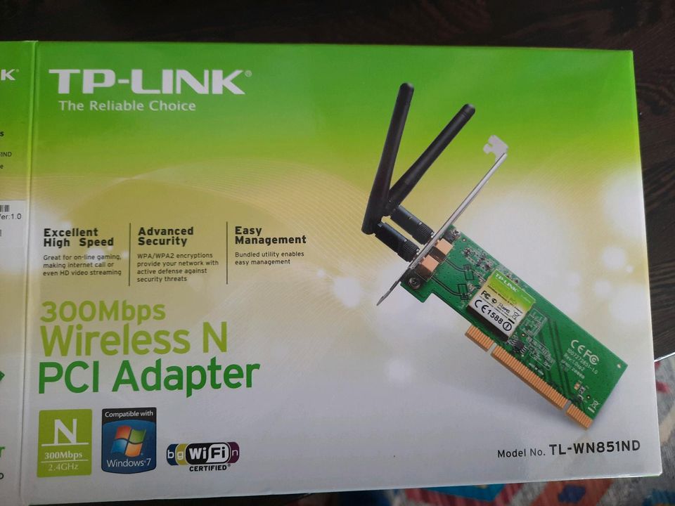 TP Link W LAN PCI Adapter in Glauburg