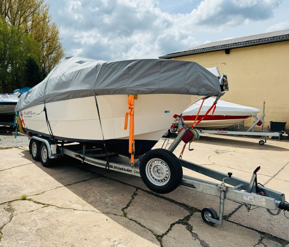 Atlantic Marine 655 NEU ZUSTAND!!!! Boot Kajüte Bowrider Trailer in Arnstein