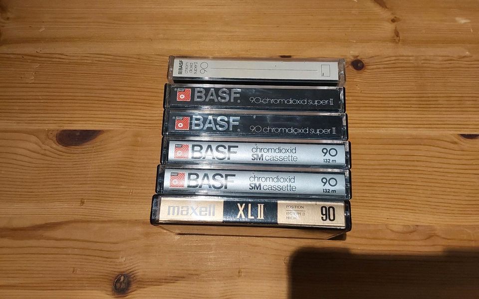 Cassetten Kassetten BASF Maxell Audio in Ingenried