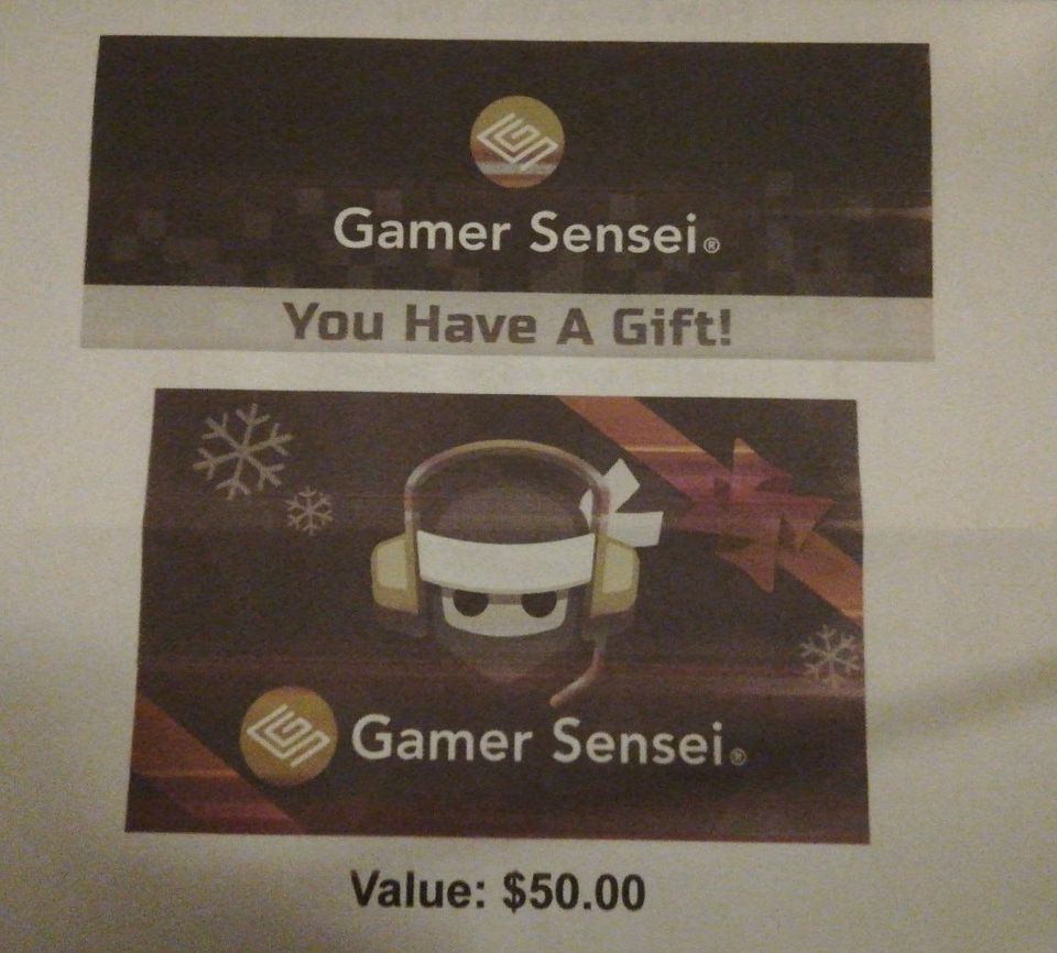 Gamer Sensei Gift Card 50€ in Fürstenfeldbruck