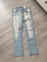 Fishbone Jeans W31 hellblau Nieten used Look Wuppertal - Barmen Vorschau