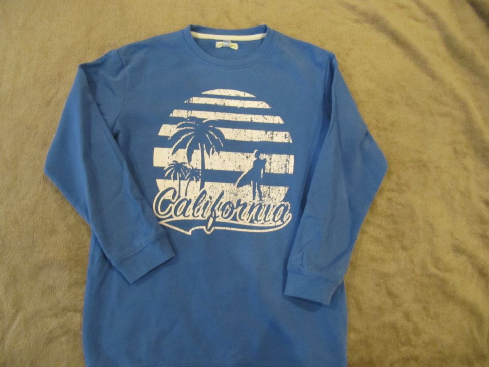 Pulli Pullover blau "California" vertbaudet Gr. 152 in Wrestedt