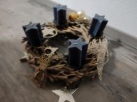 Ast Adventskranz  Handmade, goldfarben, natur Bayern - Gundelfingen a. d. Donau Vorschau