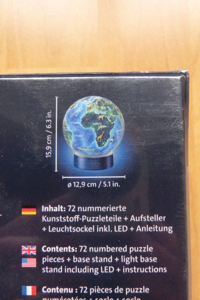** Ravensburger 3D Puzzle - Night Light - Weltkugel - NEU /OVP ** in München