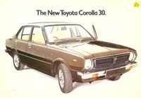 Toyota Corolla 30- UK - Prospekt 01/1975 Dresden - Reick Vorschau
