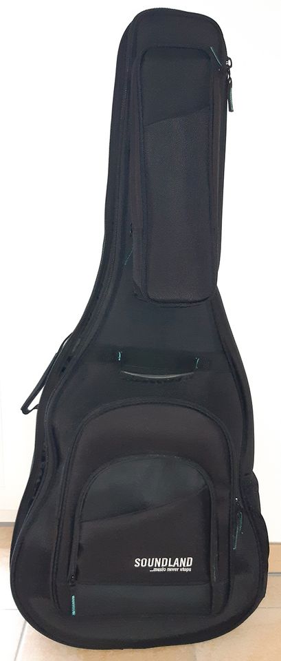 Neue "Artesano Estudiante XC-4/4" Gitarre mit "Soundland Westerng in Erdweg