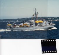 M 2657 BM-Boot GAZELLE, Konvolut Schiffsfotos+Stempelbelege Kiel - Pries-Friedrichsort Vorschau