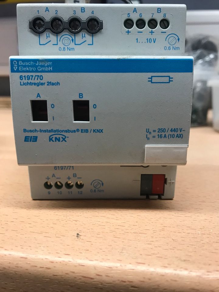 KNX Busch jäger Lichtregler 6197/70 in Mötzing