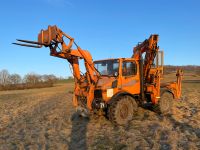 Unimog mit Frondtlader, Bagger, Streuer Schneeschild Rheinland-Pfalz - Nistertal Vorschau