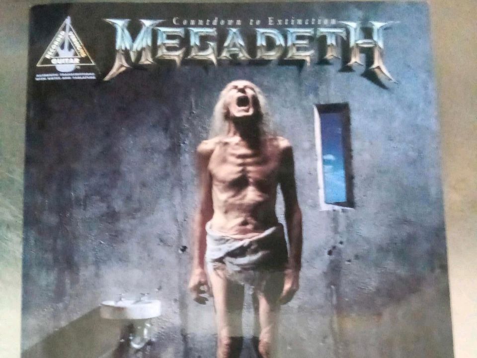 Megadeth Songbook, Notenbuch, Countdown to Extinction in Berlin