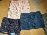 2x Jeans Rock H&M & Pimkie + S.Oliver Shorts Gr.42 / 44 Hessen - Pfungstadt Vorschau