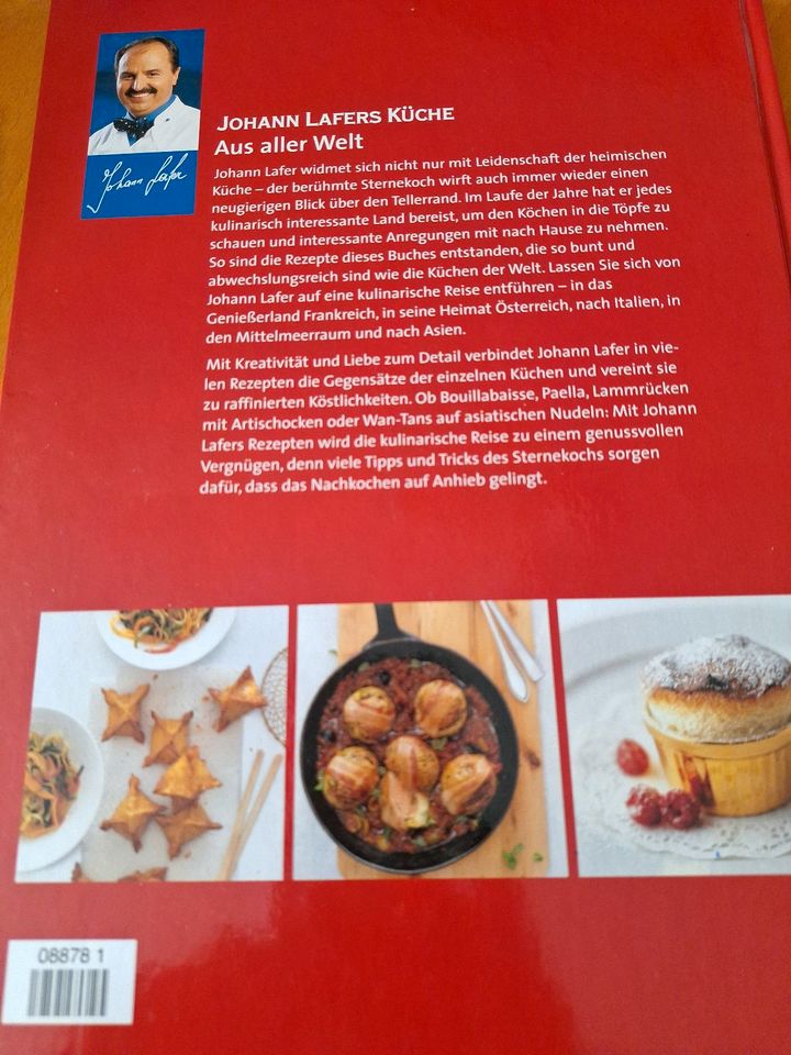 2"Johann  Lafers Küche aus  aller Welt " Kochbuch in Wedemark