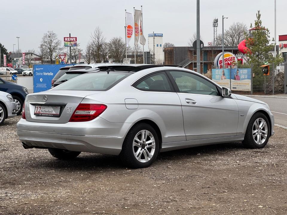 Mercedes-Benz C 180 CGI Coupe BE 7G Panorama ILS Leder COMAND in Erbach