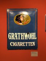 SUCHE Grathwohl Cigaretten Emailschild Emailleschild Werbeschild Leipzig - Leipzig, Südvorstadt Vorschau