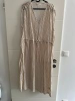 H&M Damen Kleid Beige gestreift Gr.L Beige weiß NEU Sachsen-Anhalt - Magdeburg Vorschau