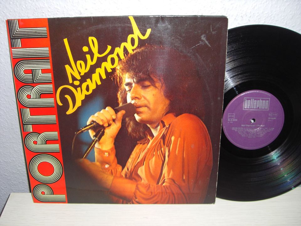 Pop-Rock Schallplatten DLP / NEIL DIAMOND >PORTRAIT< Vinyl 1976 in Ilsede