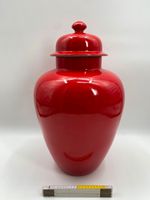 * XXL CHINESISCHE URNEN VASE KERAMIK GLASIERT ROT 62 cm Berlin - Charlottenburg Vorschau