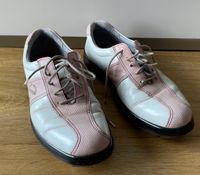 Golfschuhe Ecco rosa/weiß Gr. 38 spikeless Niedersachsen - Norden Vorschau