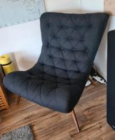 Hochwertiger Sessel Cocktailsessel Retro Dunkel Blau Sofa Niedersachsen - Thedinghausen Vorschau