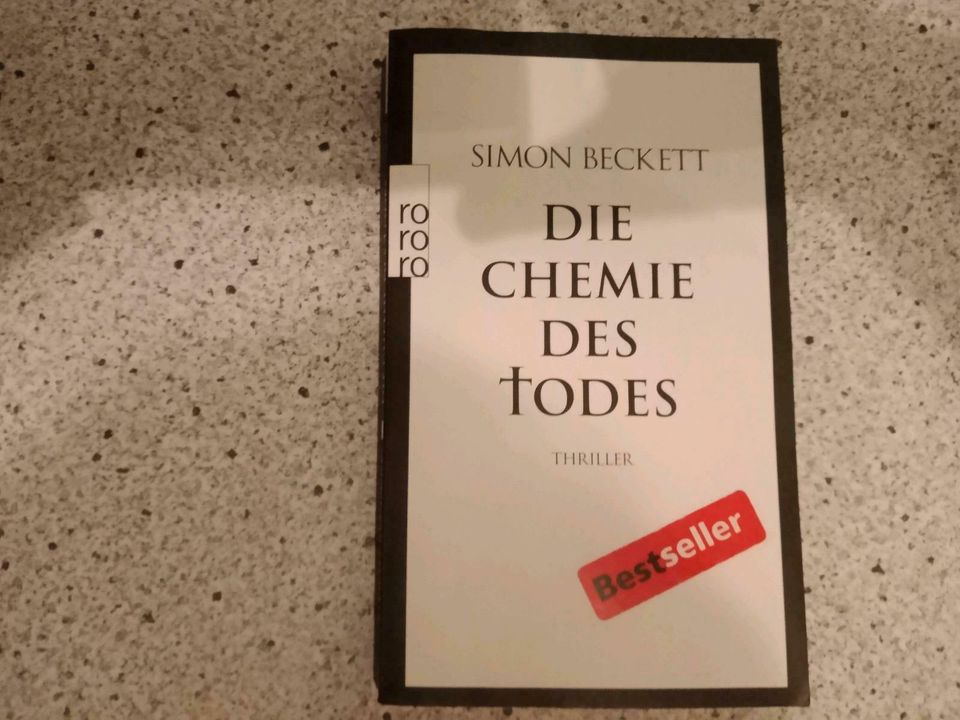Die Chemie des Todes Thriller Simon Beckett Buch gegen Tausch in Berlin