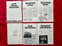 Audi Thema Sicherheit 100 C1 L LS 70 90 Prospekt Auto Union NSU 2 Niedersachsen - Wunstorf Vorschau