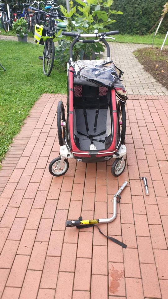 Fahrradanhänger/Kinderwagen chariot cx1 in Jülich