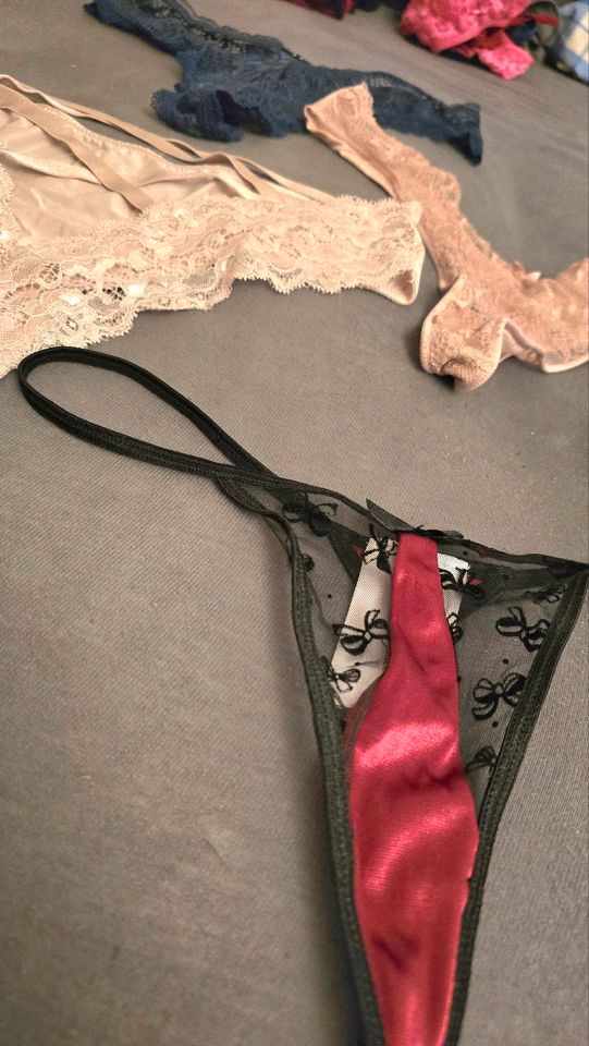 Höschen Tanga Hipster String Set verschiedene sexy Tüll Spitze in Ulm