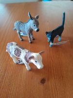 3 Schleich Tiere. Esel,Kuh,Katze. Niedersachsen - Hildesheim Vorschau