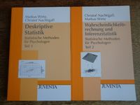 Wirtz: Statistische Methoden für Psychologen Teil 1 & 2 ⭐wie NEU⭐ Thüringen - Jena Vorschau