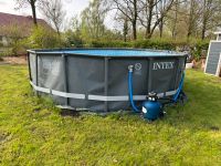 INTEX Pool | 4,88 x 1,32 m | 21.000 L | Pumpe bis 40 m³ Niedersachsen - Aurich Vorschau