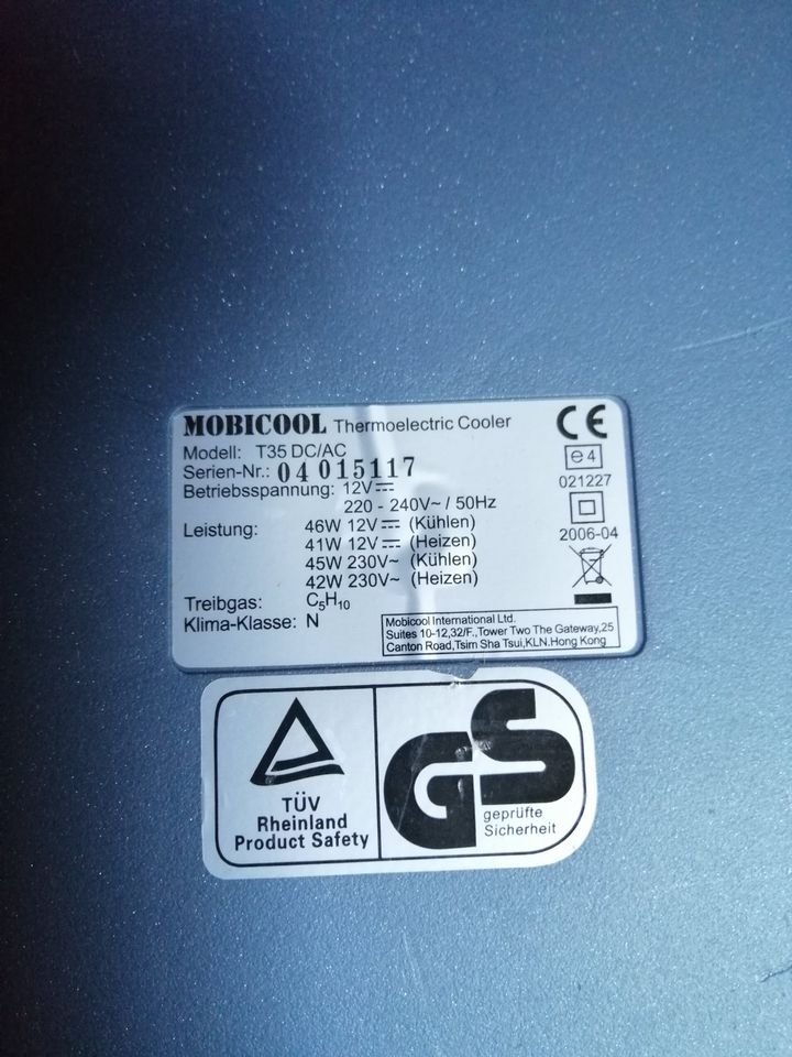 MOBICOOL T 35, DC / AC, thermoelektrische Kühlbox, Thermobox, in Neugersdorf