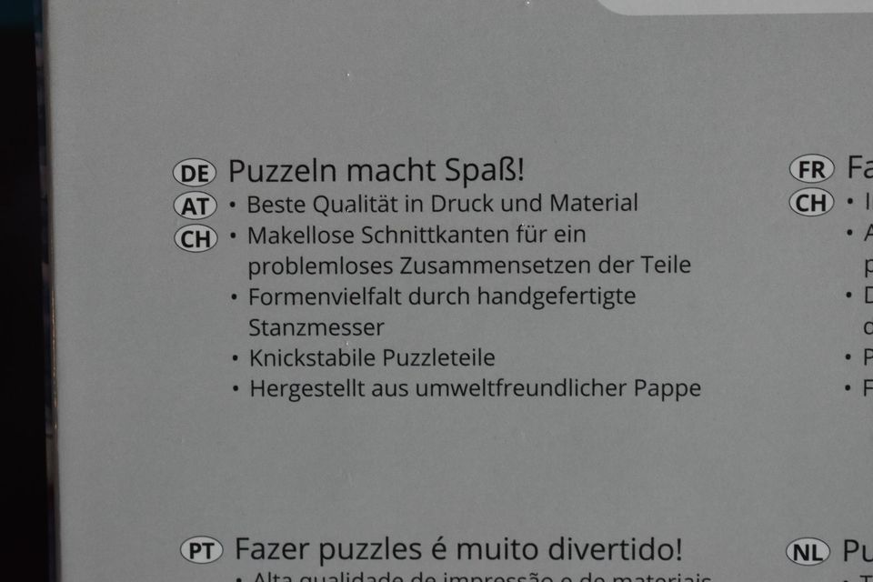 1000 Puzzle Neu/OVP in Stegaurach