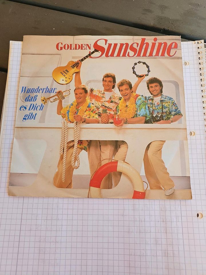 Golden Sunshine Schallplatte in Itzehoe