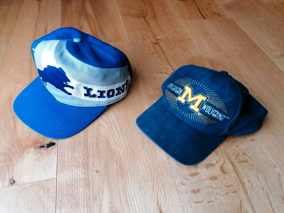 NFL BaseCap Cap Baseball Detroit Lions Michigan Wolverines in Roth