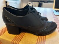 Geox Damenhalbschuhe mit Absatz, dunkelblau Berlin - Charlottenburg Vorschau