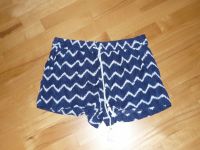 Hotpants * Shorts v. H&M ~ Gr. 38 ~ blau-weiß gem. ~ Crash ~ NEU Hessen - Schaafheim Vorschau