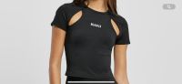 Karl Kani SMALL RETRO SHINY CUT OUT - T- Shirt basic - black Nordrhein-Westfalen - Dinslaken Vorschau