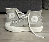 Converse Chuck beige Leder Niedersachsen - Braunschweig Vorschau