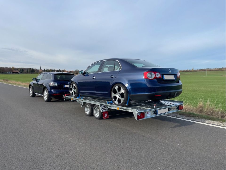 Autotransport Kfz-Transport auf Anhänger Überführungsfahrten in Erfurt