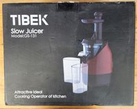 Tibek Slow juicer GS 131, Kaltpressen Entsafter Hessen - Staufenberg Vorschau