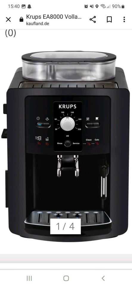 Krups EA8000 Kaffeevollautomat in Hessen - Wiesbaden | Kaffeemaschine &  Espressomaschine gebraucht kaufen | eBay Kleinanzeigen ist jetzt  Kleinanzeigen