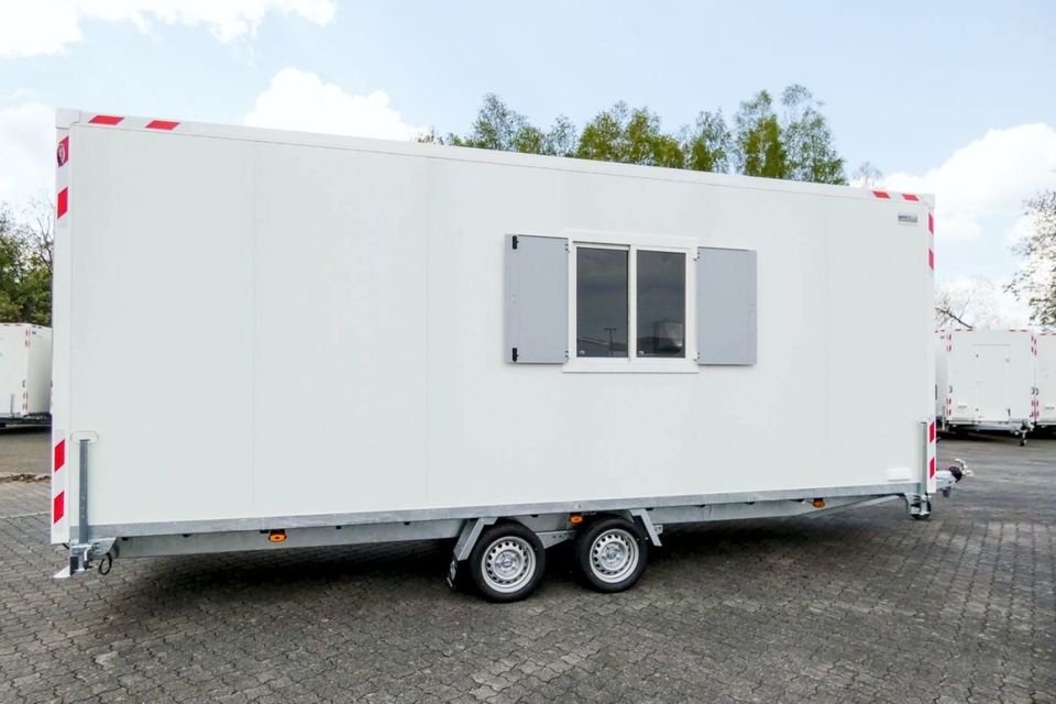 neu+hier! Bauwagen Marcello 2700kgGG 600x200x230cm Anhänger in Betzdorf