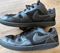 Nike Sneaker Schwarz Leder Gr.35 Sachsen - Bernsdorf Vorschau