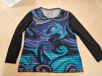Gerry Weber Langarmshirt Shirt Gr. 44 schwarz blau lila türkis Niedersachsen - Wetschen Vorschau
