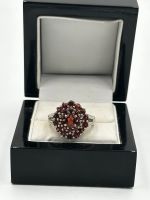 Vintage Damen Ring mit Granat Steinen Silber 925 Berlin - Spandau Vorschau
