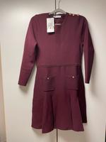 Kleid Zara 38 M Strick Bordeaux Langarm Köln - Lindenthal Vorschau