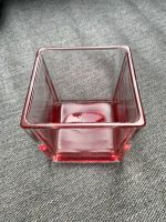 Teelichtglas Teelichthalter Kerzenglas Ikea rot/transparent Köln - Ehrenfeld Vorschau